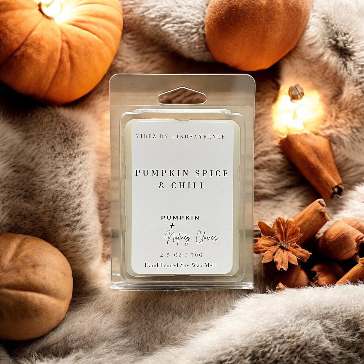 Pumpkin Spice & Chill Wax melt