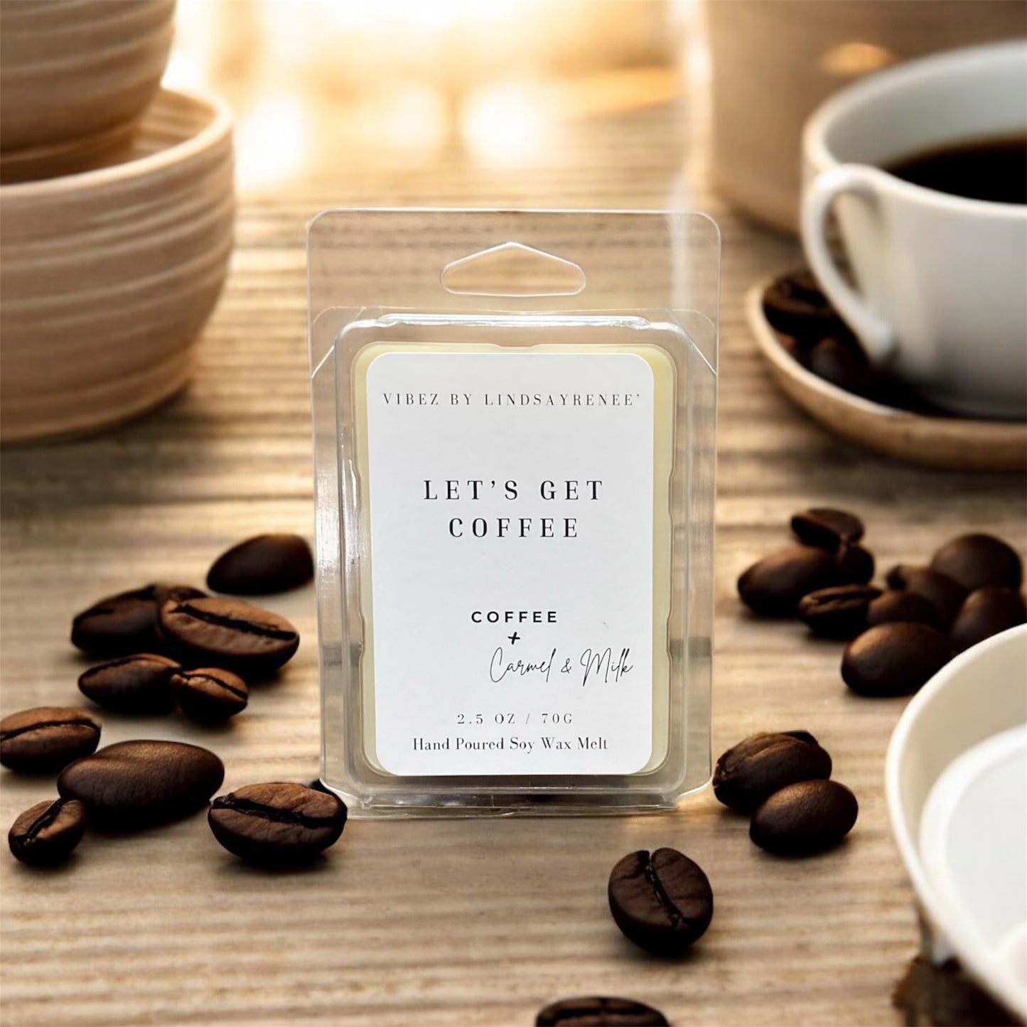Let's Get Coffee wax melt