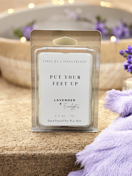 Put Your Feet Up wax melt